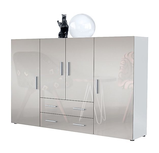 Vladon Highboard Nora (Anrichte mit 2 Schubladen, und 4 Türen mit insgesamt günstig online kaufen