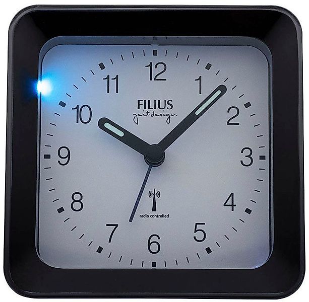 FILIUS zeitdesign Funkwecker Wecker, Schlafzimmer, Leuchtzeiger, Beleuchtun günstig online kaufen