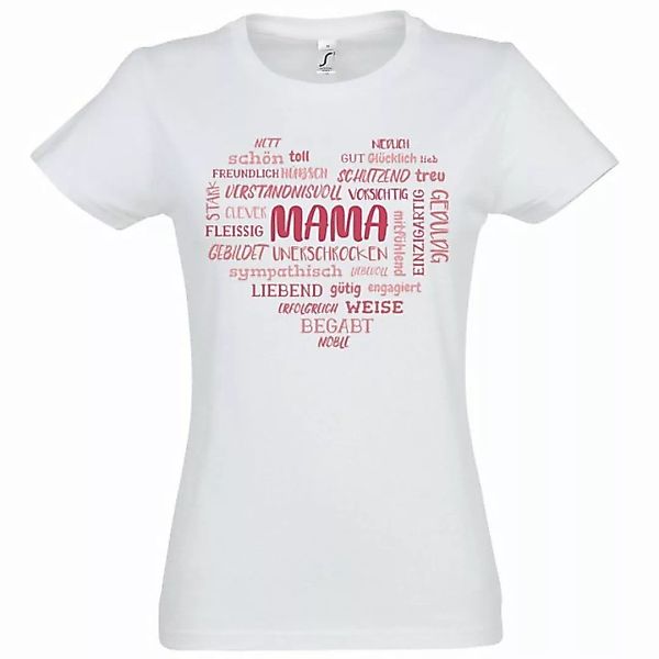Youth Designz T-Shirt Mama Herz Damen Shirt mit modischem Print günstig online kaufen