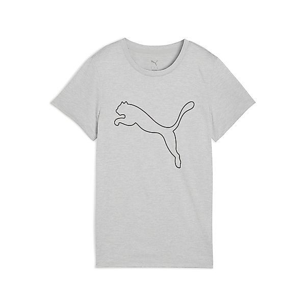 PUMA Trainingsshirt "W TAD ESSENTIAL HEATHER LOGO TEE" günstig online kaufen