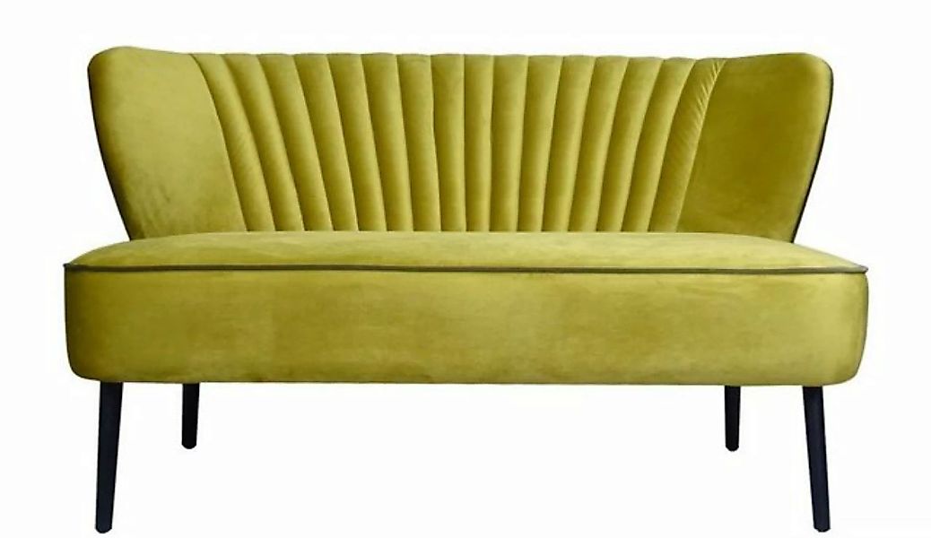 Casa Padrino Sofa Luxus Wohnzimmer Sofa Gold 129 x 75 x H. 73,5 cm - Design günstig online kaufen