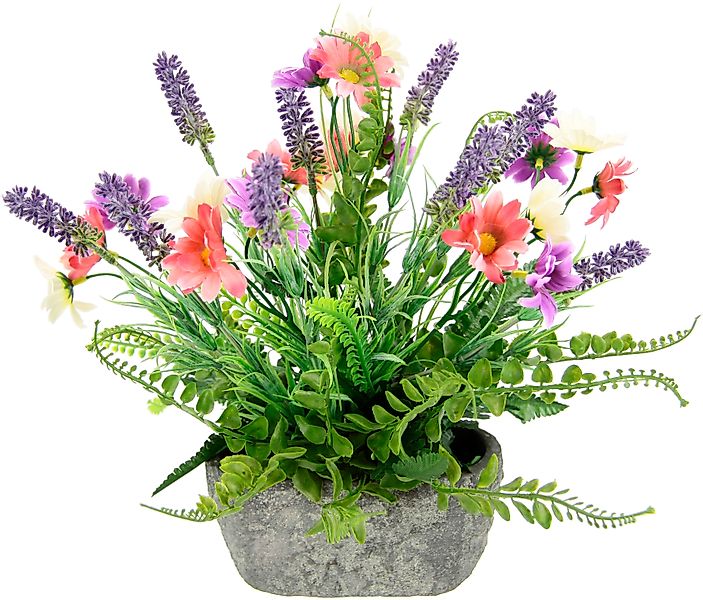 Kunstpflanze Margeriten/Lavendel, I.GE.A., Höhe 30 cm günstig online kaufen