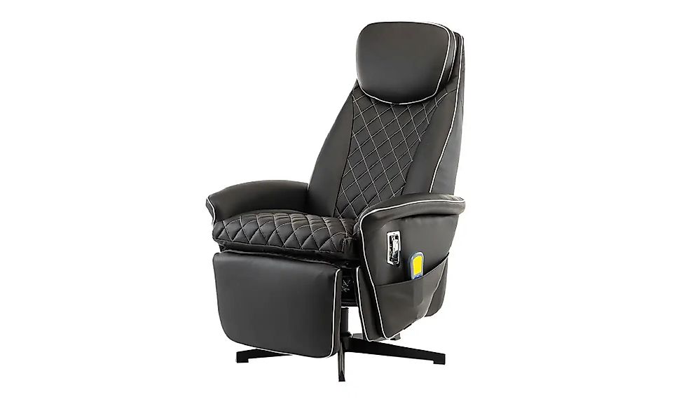 Elektrischer Massagesessel   ¦ schwarz ¦ Maße (cm): B: 75,5 H: 110,5 Polste günstig online kaufen