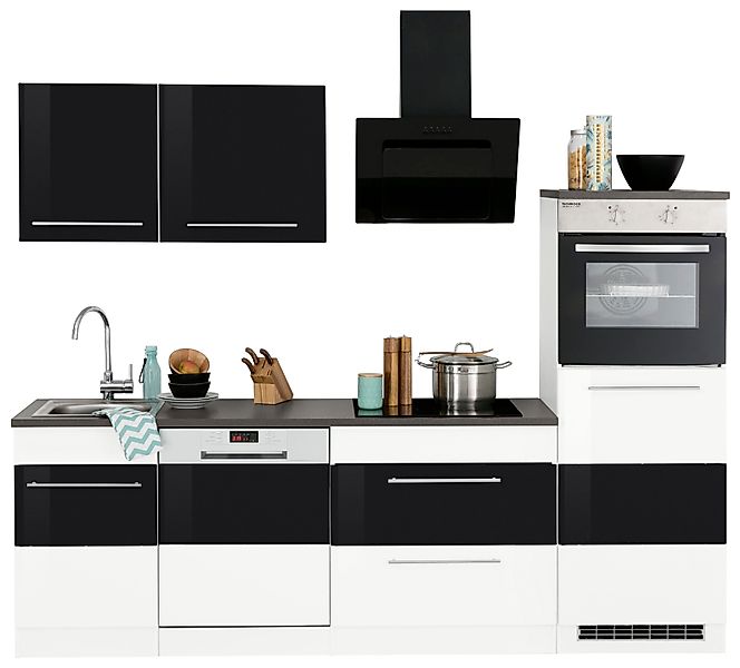 KOCHSTATION Küchenzeile KS-Trient, Breite 250 cm, günstig online kaufen
