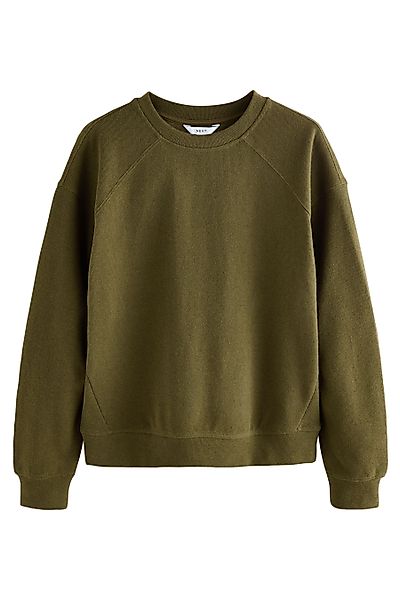 Next Rundhalspullover Rundhals-Sweatshirt mit langen Ärmeln günstig online kaufen