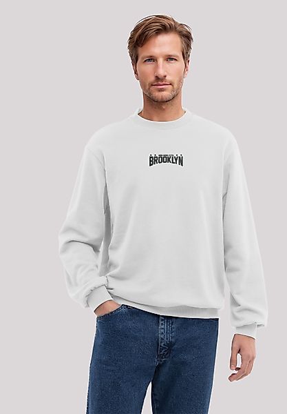 F4NT4STIC Sweatshirt "Brooklyn New York Bestickt", Premium Qualität günstig online kaufen