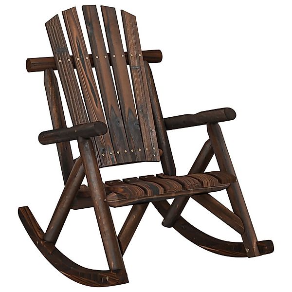 vidaXL Sofaelement Garten-Schaukelstuhl 69x96x101 cm Massivholz günstig online kaufen