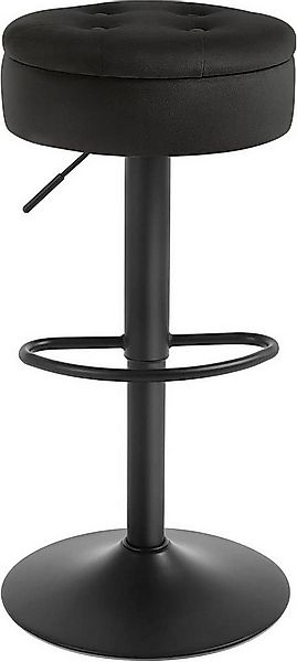 Woltu Barhocker (1 St), Sitzhocker mit Stauraum, höhenverstellbar, 360° dre günstig online kaufen