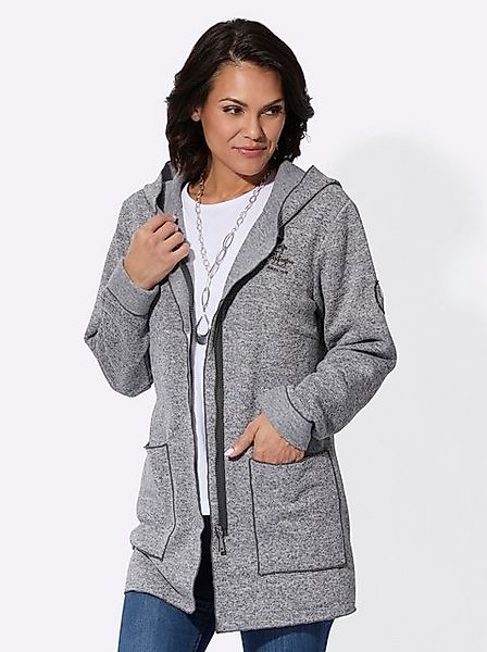 Casual Looks Strickfleecejacke günstig online kaufen