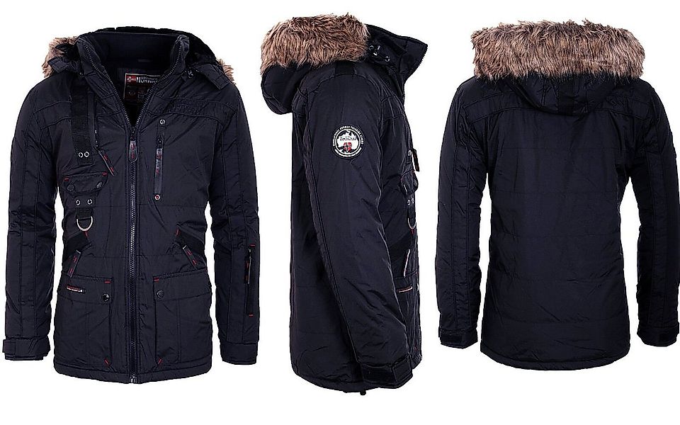 Geographical Norway Parka Herren Winter Jacke Parka Outdoor Funktionsjacke günstig online kaufen