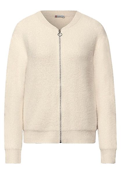 STREET ONE Strickjacke LTD QR_fluffy pilot cardigan günstig online kaufen