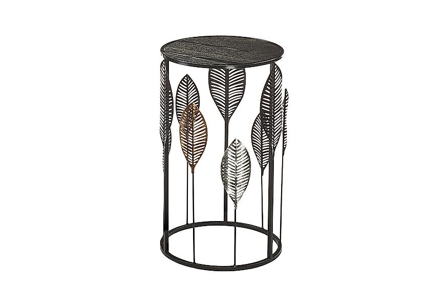 Kobolo Beistelltisch Tisch Dekotisch - PIANTA - aus Metall und Holz Gr1 (1- günstig online kaufen