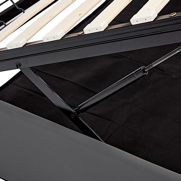 STILVORA Polsterbett 140x200 Funktionsbett Bettgestell mit USB & LED-Beleuc günstig online kaufen
