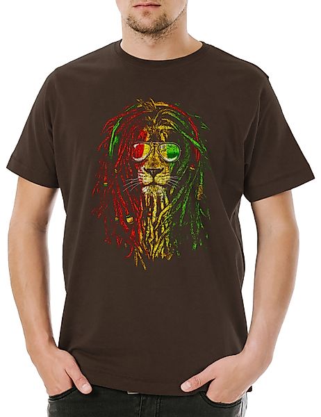 Urban Backwoods Print-Shirt Zion Lion I günstig online kaufen