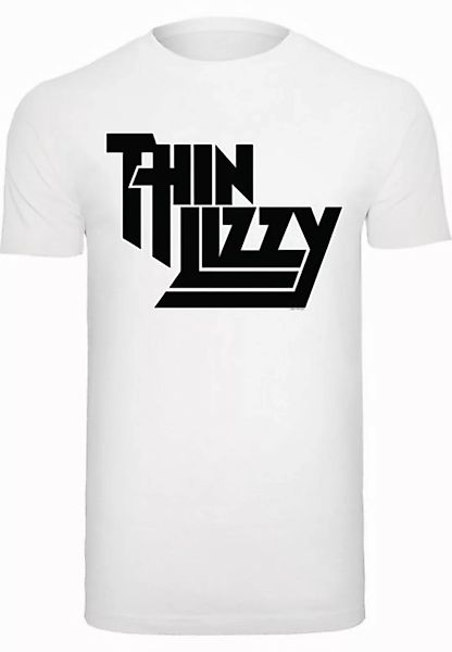 Merchcode T-Shirt Merchcode Thin Lizzy - TL Stacked Logo Black T-Shirt Roun günstig online kaufen