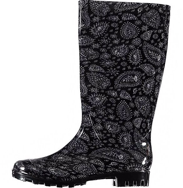 Steinnacher Bärbel Gummistiefel Damen Paisley schwarz günstig online kaufen