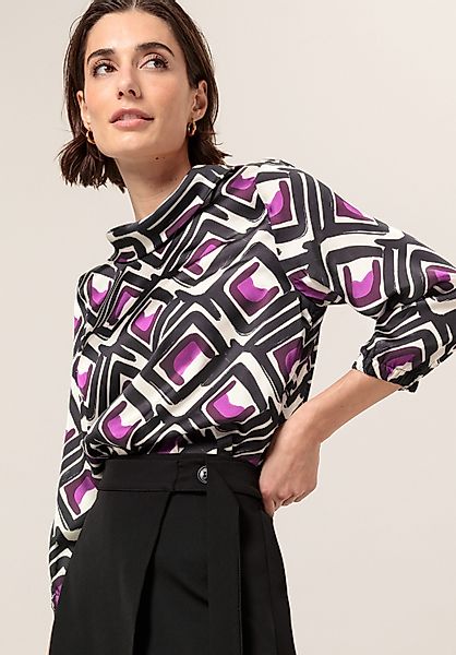 bianca Druckbluse RANA in matt glänzendem günstig online kaufen