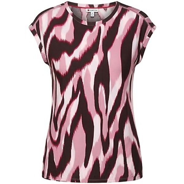 Street One  T-Shirt Roundneck shirtblouse w tape 346552 günstig online kaufen