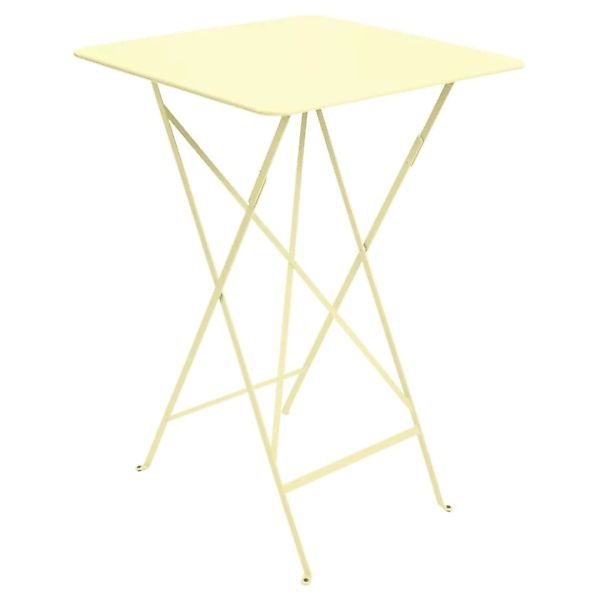 Bistro Stehtisch 71x71 Zitronensorbet günstig online kaufen