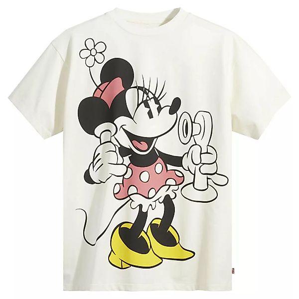 Levi´s ® ©disney Minnie Mouse Kurzarm T-shirt S White günstig online kaufen