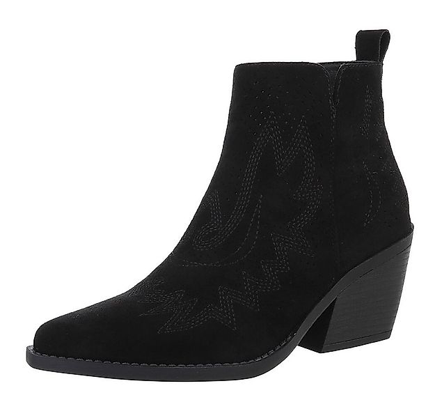 Ital-Design Damen Cowboyboots Western Westernstiefelette (88577290) Blockab günstig online kaufen