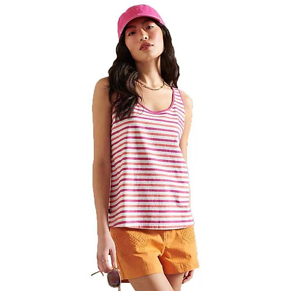 Superdry Orange Label Classic Ärmelloses T-shirt XL Coral Marl Multi günstig online kaufen