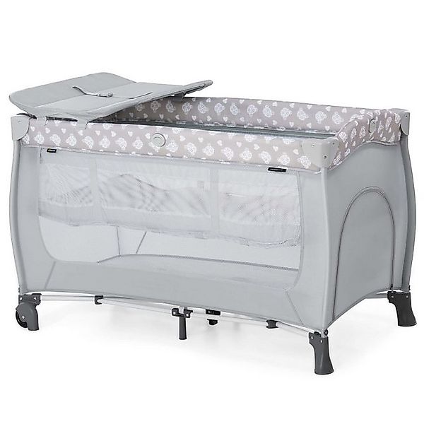 Hauck Baby-Reisebett Sleep'n Play Center - Teddy Grey, mit Wickelauflage, h günstig online kaufen