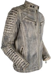 MDM Bikerjacke Herren Lamm Nappa Lederjacke günstig online kaufen