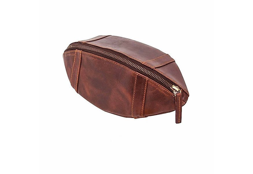 Thumbs Up Kulturbeutel Echtleder -Kulturbeutel "American Football", Vintage günstig online kaufen