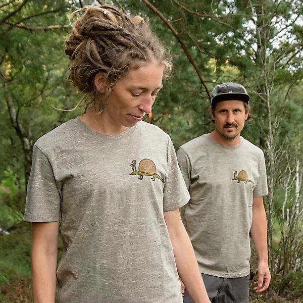 Schnigel T-shirt Unisex In Wooden Heather günstig online kaufen