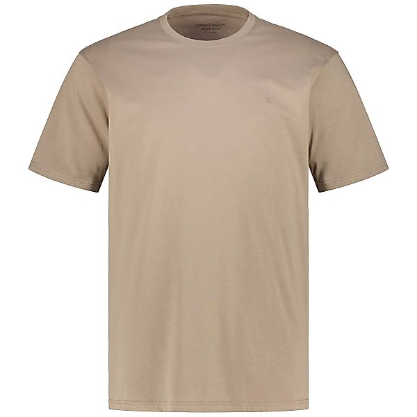 CASA MODA T-Shirt aus Baumwolle Farbe beige Größe: 4XL günstig online kaufen