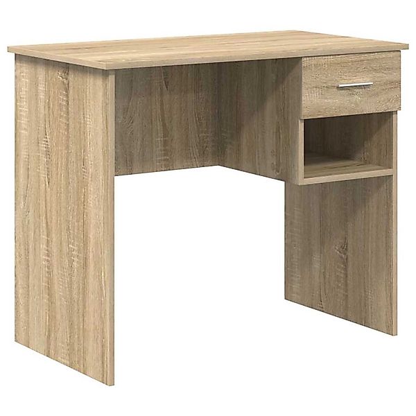 vidaXL Schreibtisch Sonoma-Eiche 90 x 49,5 x 75 cm Holzwerkstoff 869268 günstig online kaufen