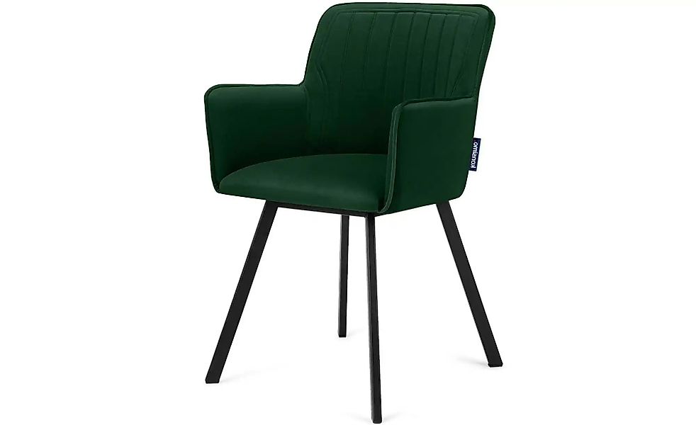 KONSIMO Polsterstuhl   ¦ grün ¦ Maße (cm): B: 56 H: 84 Stühle > Polsterstüh günstig online kaufen