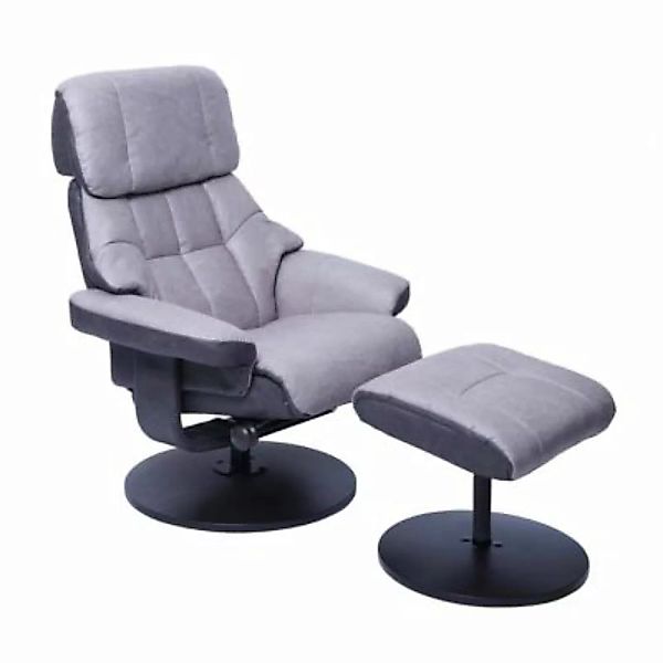 MCA furniture MCA Relaxsessel mit Hocker grau günstig online kaufen