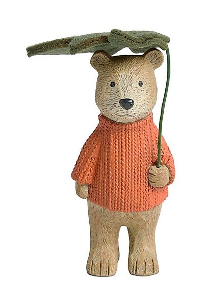 Next Dekofigur Bertie Bär Ornament mit herbstlichem Laub aus Filz günstig online kaufen