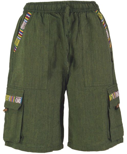 Guru-Shop Relaxhose Ethno Yogashorts im Goastyle günstig online kaufen
