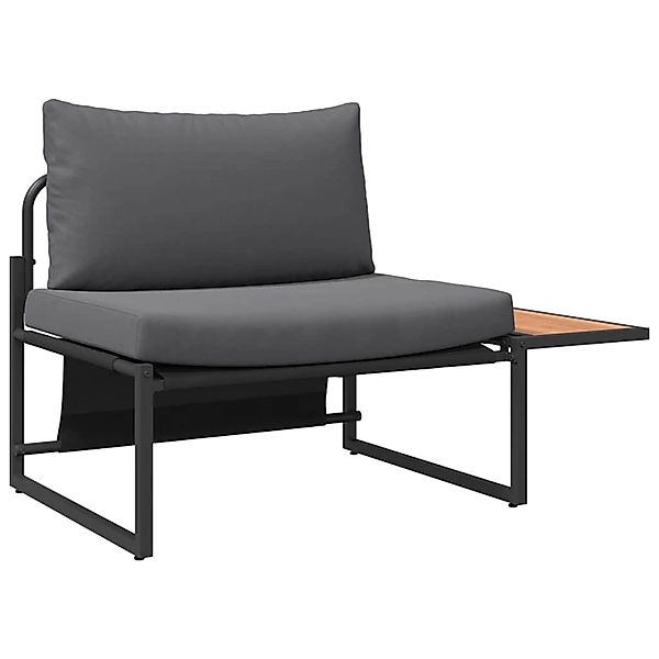 vidaXL Garten-Sofa-Set 2-Tlg Anthrazit Stahl 42004140 günstig online kaufen
