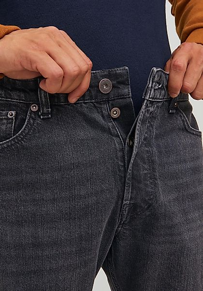 Jack & Jones Herren Jeans JJICHRIS JJCOOPER JOS 490 - Relaxed Fit - Schwarz günstig online kaufen