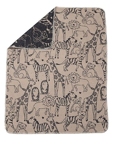 Kinderdecke Babydecke Juwel 'Safari' 70 x 90 cm, DAVID FUSSENEGGER günstig online kaufen