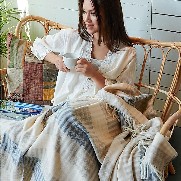 Plaid Kuscheldecke flauschig Sommerdecke Tagesdecke 150x200 günstig online kaufen