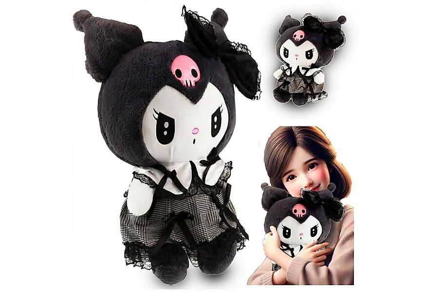 Hello Kitty Plüschfigur Kuschelweiche Kuromi-Plüschfigur (35 cm), ideal für günstig online kaufen