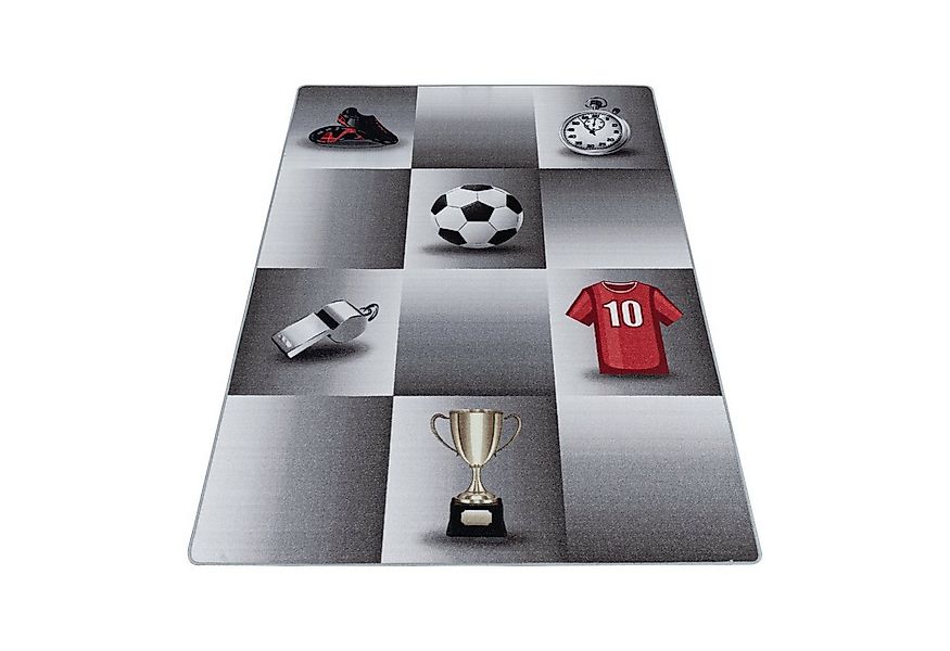 Stilvoll Günstig Kinderteppich Teppich für den Flur oder Küche Fußball-Desi günstig online kaufen