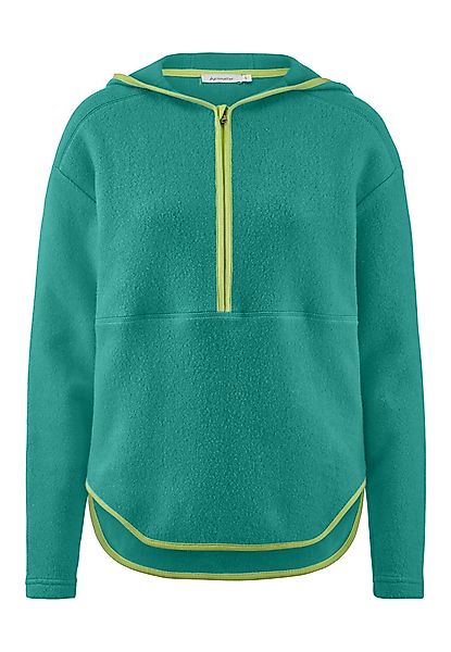 Hessnatur Fleecepullover aus reiner Bio-Baumwolle (1-tlg) günstig online kaufen