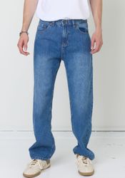 DENIM PROJECT Loose-fit-Jeans in blauer Waschung günstig online kaufen