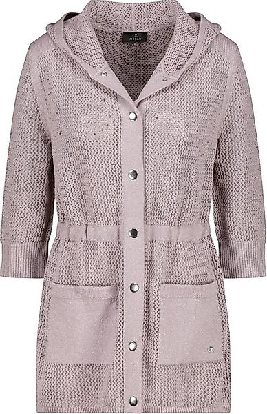 Monari Outdoorjacke Ajour Strickjacke dark linen günstig online kaufen