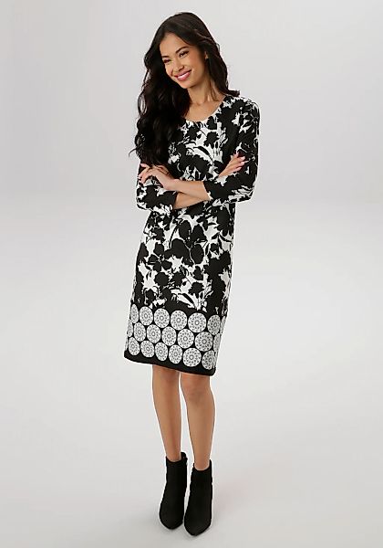 Aniston SELECTED Jerseykleid, mit fantasievollem, floralem Druck - NEUE KOL günstig online kaufen
