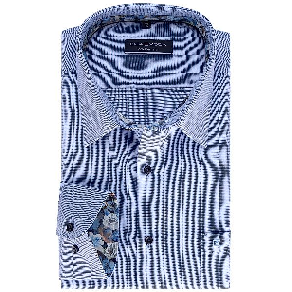 CASA MODA Businesshemd, langarm, bügelfrei Farbe jeansblau Größe: 48 günstig online kaufen