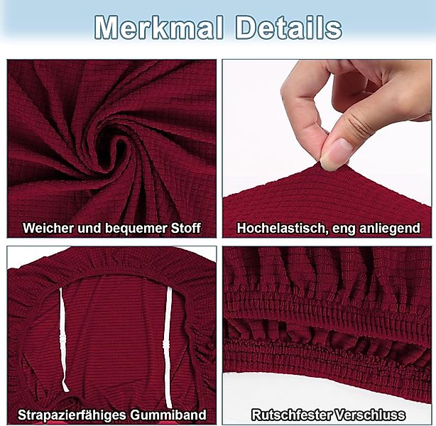 Coonoor Stuhlhusse Universal-Bezug für Esszimmer-Bank, elastisch günstig online kaufen