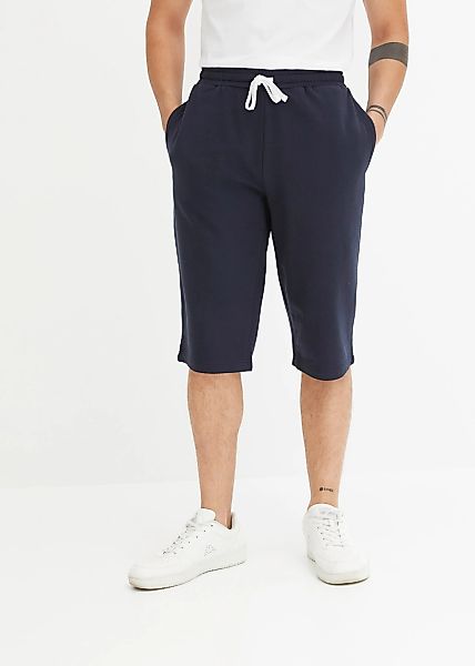 bonprix Sweatbermudas aus Baumwolle und Polyester, regular fit, casual Stil günstig online kaufen