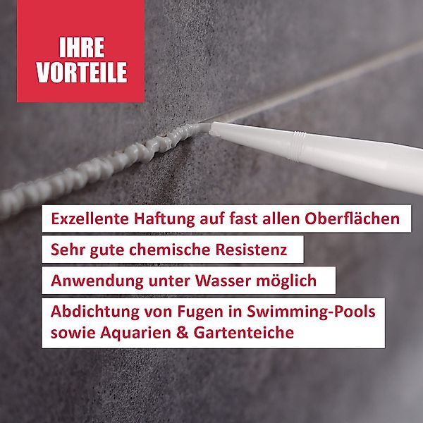 DICHTON Dichtstoff D.35W Fugendichtmasse, kunstharzgebunden, gebrauchsferti günstig online kaufen